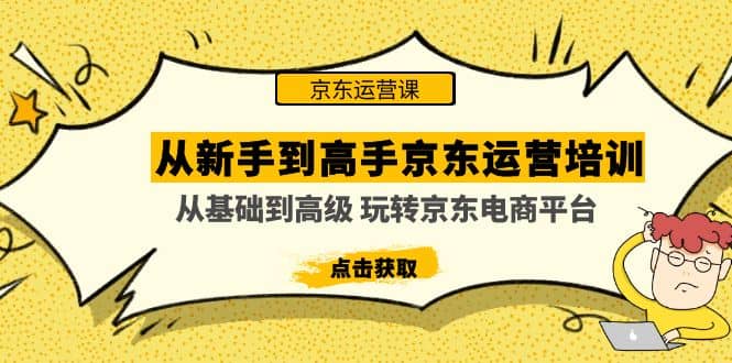 从新手到高手京东运营培训：从基础到高级 玩转京东电商平台(无水印)-云深网创社