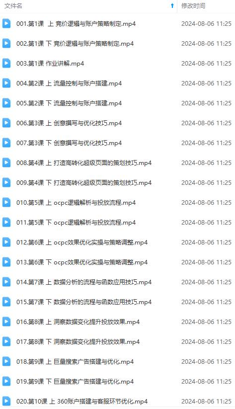 图片[2]-最新真实账户实战竞价教学，从新手到进阶，从后台操作到数据优化-云深网创社