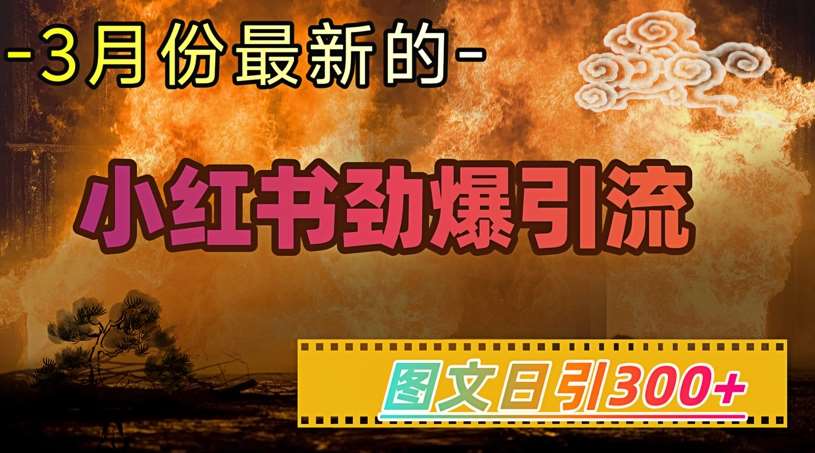 小红书超劲爆引流手段，图文日引300+轻松变现1W-云深网创社