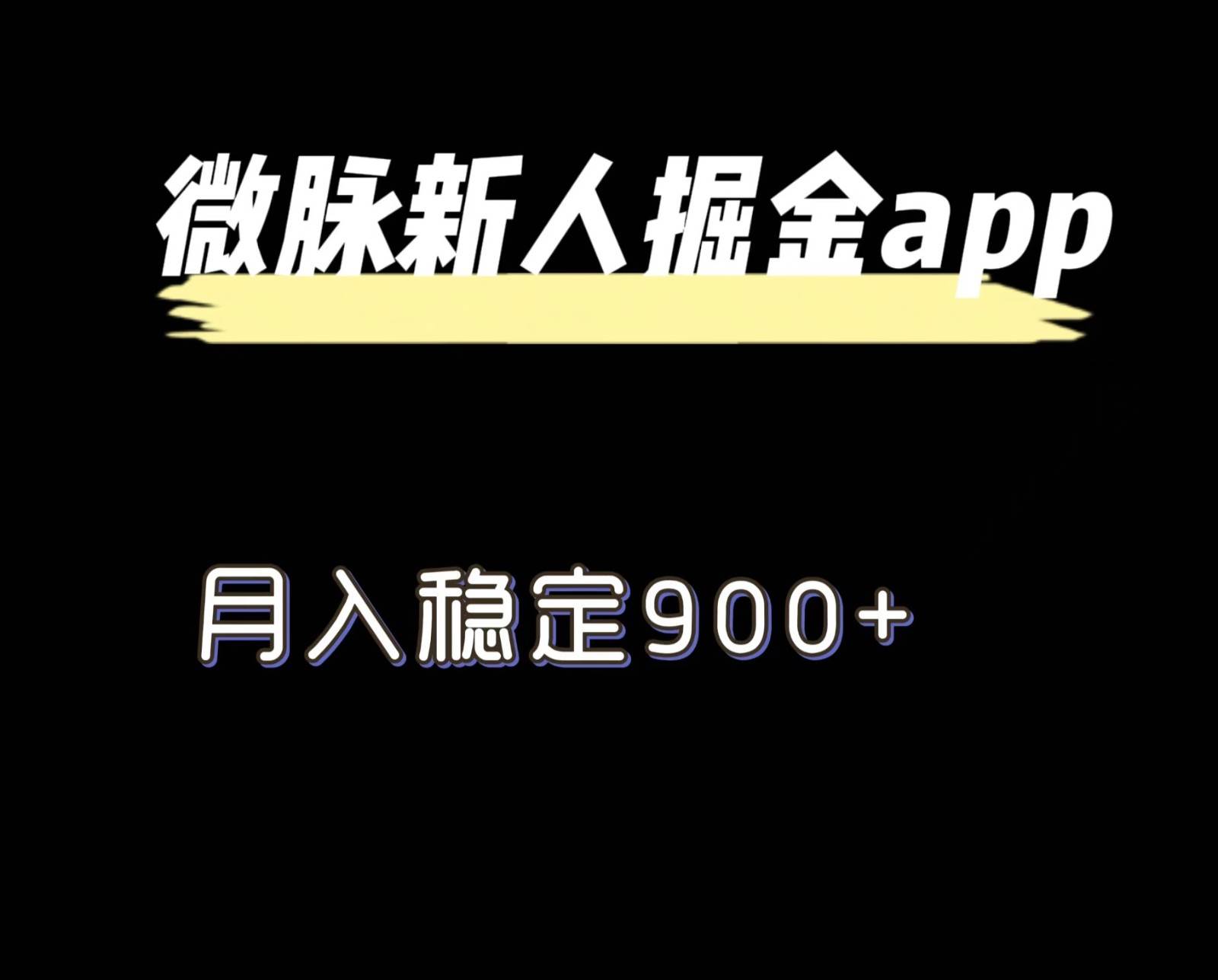 最新微脉长久项目，拉新掘金，月入稳定900+-云深网创社