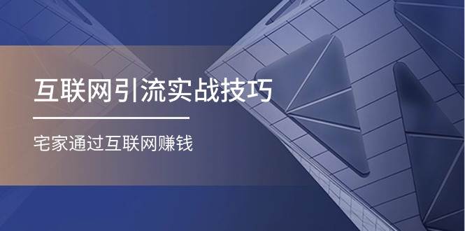 互联网引流实操技巧(适合微商，吸引宝妈)，宅家通过互联网赚钱（17节）-云深网创社