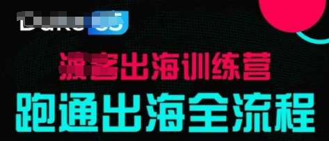 出海训练营基础课，​跑通出海全流程，实战案例拆解-云深网创社