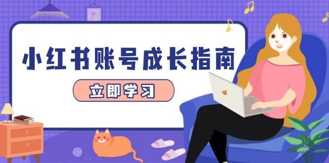 小红书账号成长指南，爆款选题+精准定位+数据分析，系统提升账号变现能力-云深网创社