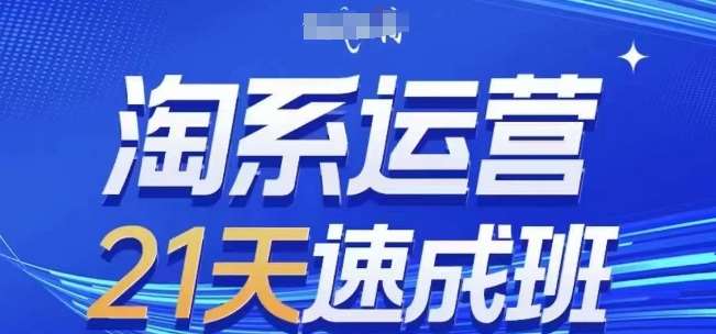 淘系运营21天速成班(更新25年5月)，0基础轻松搞定淘系运营，不做假把式-云深网创社