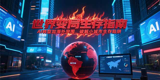 （15220期）付费文章《世界变局生存指南，AI转型加海外突围，破解小城市生存陷阱》-云深网创社
