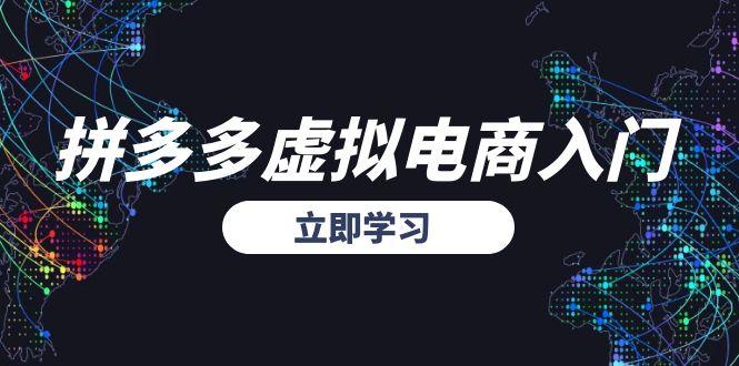 （15158期）拼多多虚拟电商入门，精准选品方法论，无货源模式起盘技巧-云深网创社