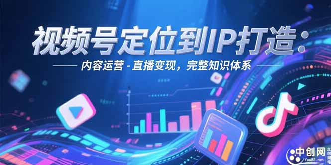 （15173期）视频号定位到IP打造：账号搭建-内容运营-直播变现，完整知识体系-云深网创社