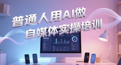 普通一个人用AI做自媒体，助你轻松开启AI自媒体创作之路-云深网创社