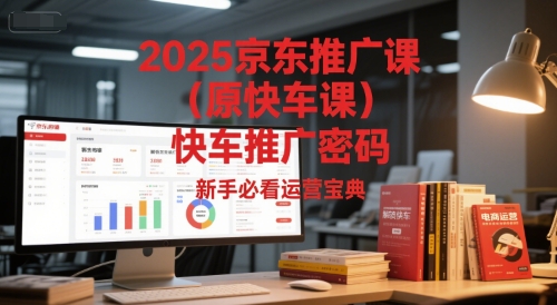 2025京东推广课（原快车课）解锁京东快车推广密码，新手必看运营宝典-云深网创社