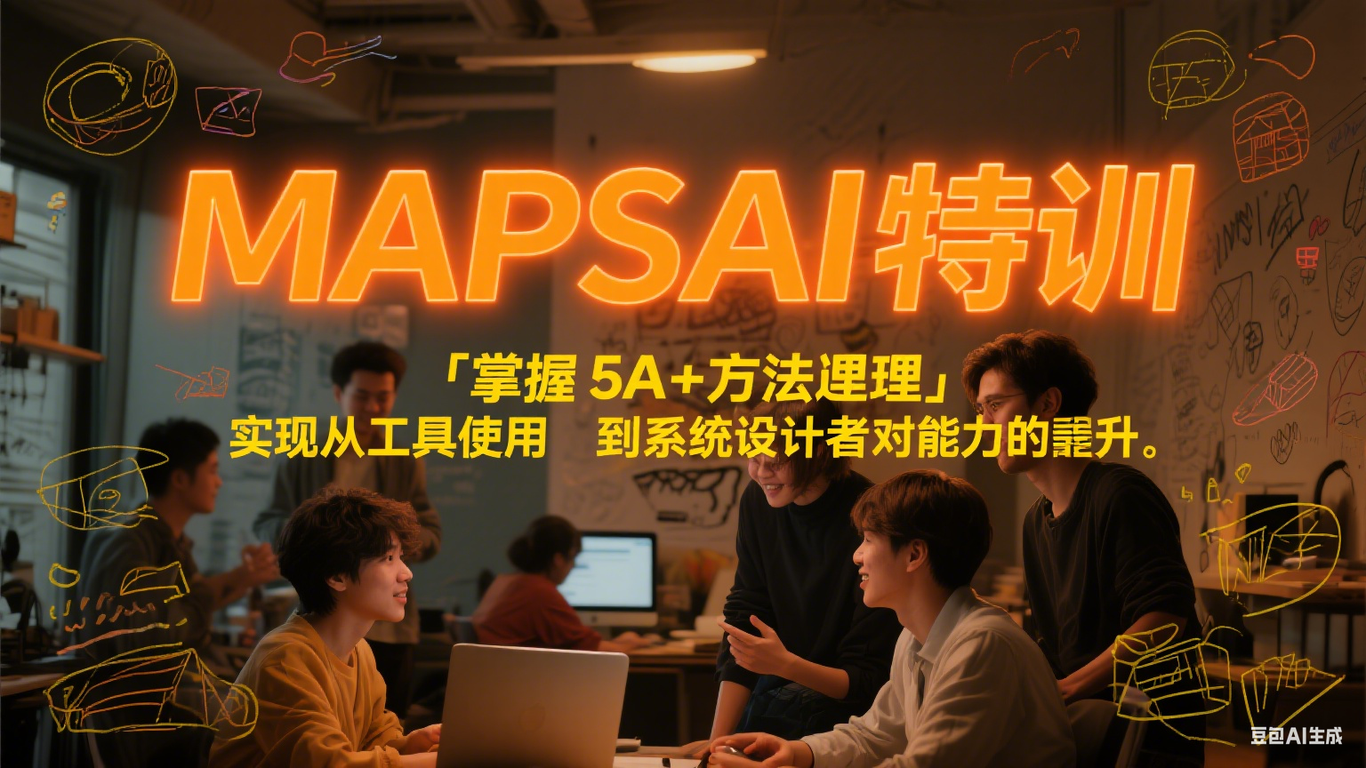 MAPSAI 特训，掌握 5A + 方法论，实现从工具使用者到系统设计者的能力跃升-云深网创社