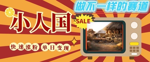 DeepSeek+绘图+视频制作小人国微观视频，小白轻轻松松上手，条条爆款，条条变现，单日就能收益-云深网创社
