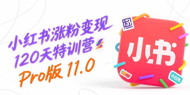 （15432期）小红书涨粉变现120天特训营Pro版11.0：从0到1掌握平台运营,内容制作和变现-云深网创社