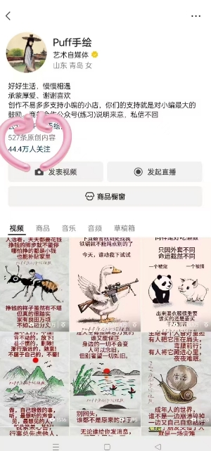 图片[2]-Puff手绘视频号分成项目，三天过分成计划，简单易上手，适合新手-云深网创社