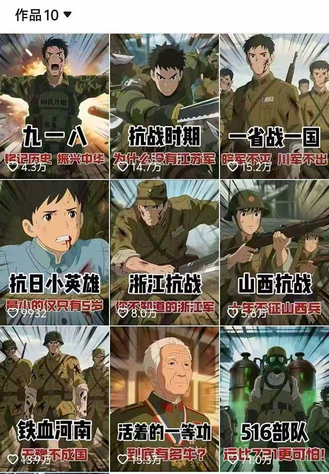 图片[2]-动漫历史类视频制作全流程，学文案撰写、分镜提示词，掌握动漫图生成+抠图配音剪辑-云深网创社