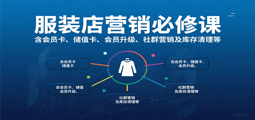 服装店营销必修课：含会员卡、储值卡、会员升级、社群营销及库存清理等-云深网创社