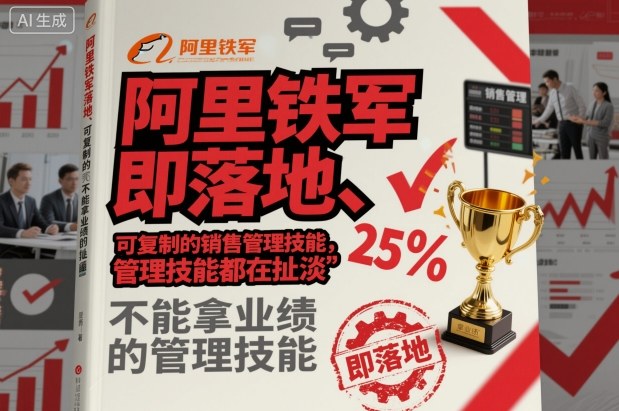 阿里铁军即落地、可复制的销售管理技能，不能拿业绩的管理技能都在扯淡-云深网创社