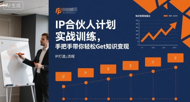 IP合伙人计划实战训练，手把手带你轻松Get知识变现-云深网创社
