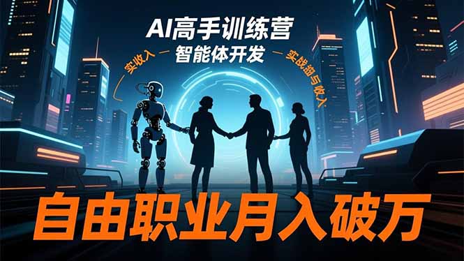 （16602期）AI高手训练营3.0，ChatGPT，Midjourney，智能体开发，自由职业月入破万-云深网创社