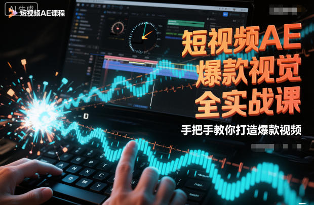 短视频AE爆款视觉全实战课，手把手教你打造爆款视频-云深网创社
