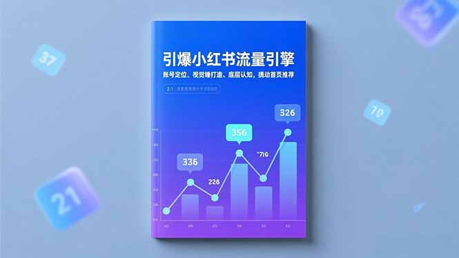 （16744期）引爆小红书流量引擎，账号定位、视觉锤打造、底层认知，撬动首页推荐-云深网创社