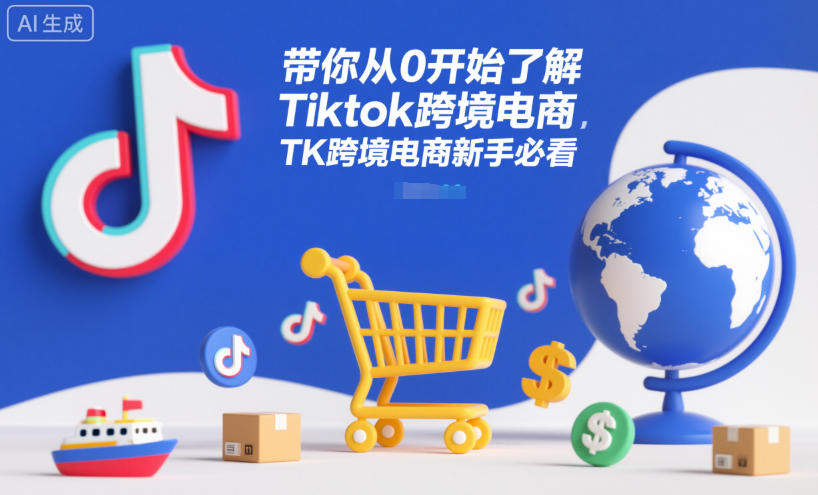 带你从0开始了解Tiktok跨境电商，TK跨境电商新手必看-云深网创社