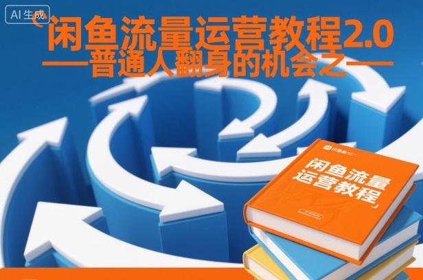 闲鱼流量运营教程2.0——普通人翻身的机会之一-云深网创社