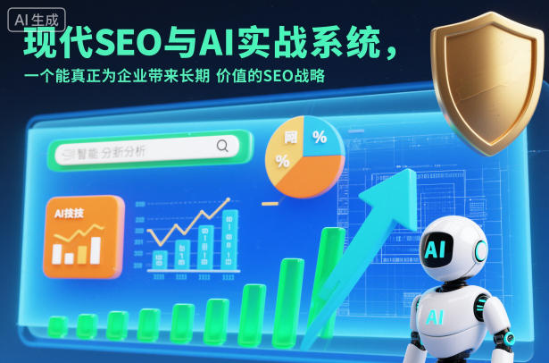 现代SEO与AI实战系统，一个能真正为企业带来长期价值的SEO战略（英语+中文字幕）-云深网创社