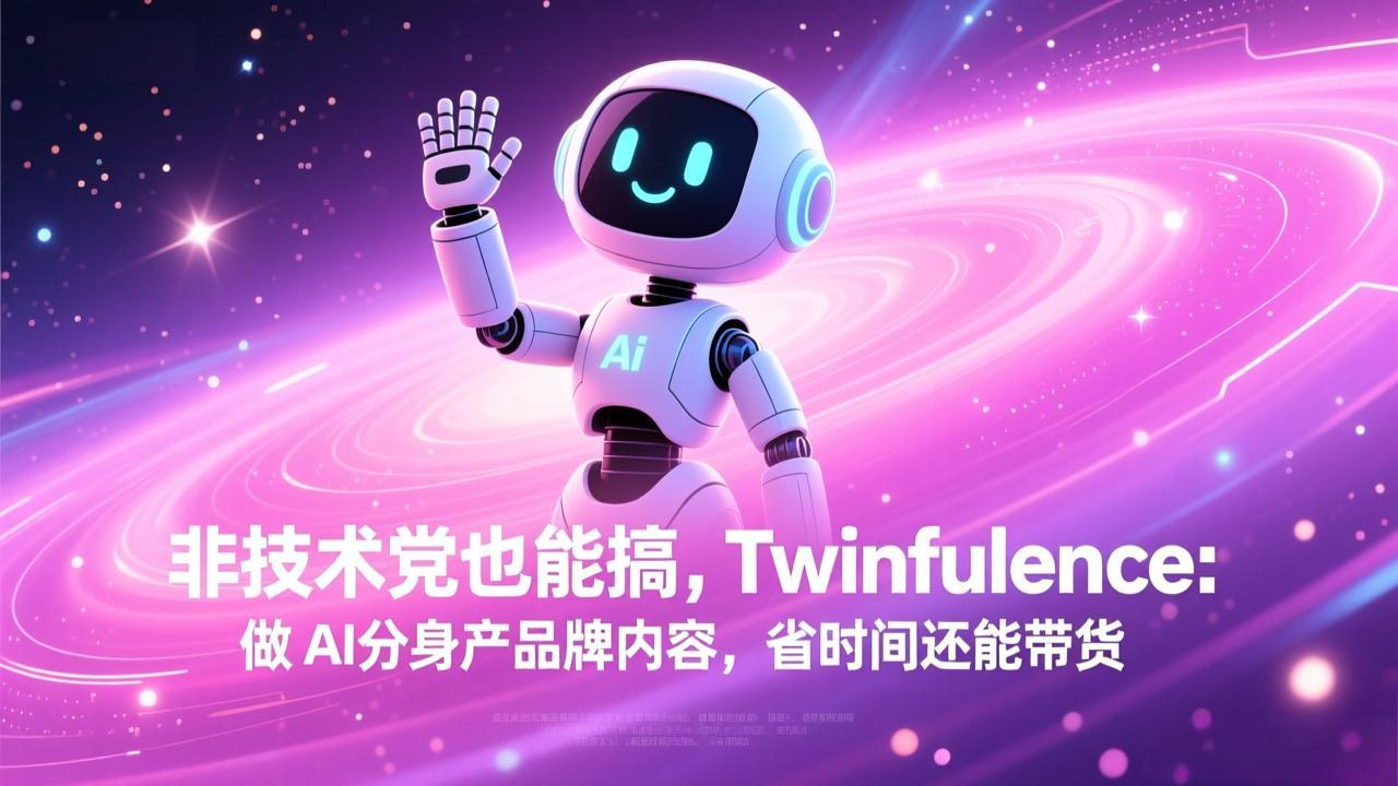 （17381期）非技术党也能搞!Twinfluence:做 AI 分身产品牌内容,省时间还能带货-云深网创社