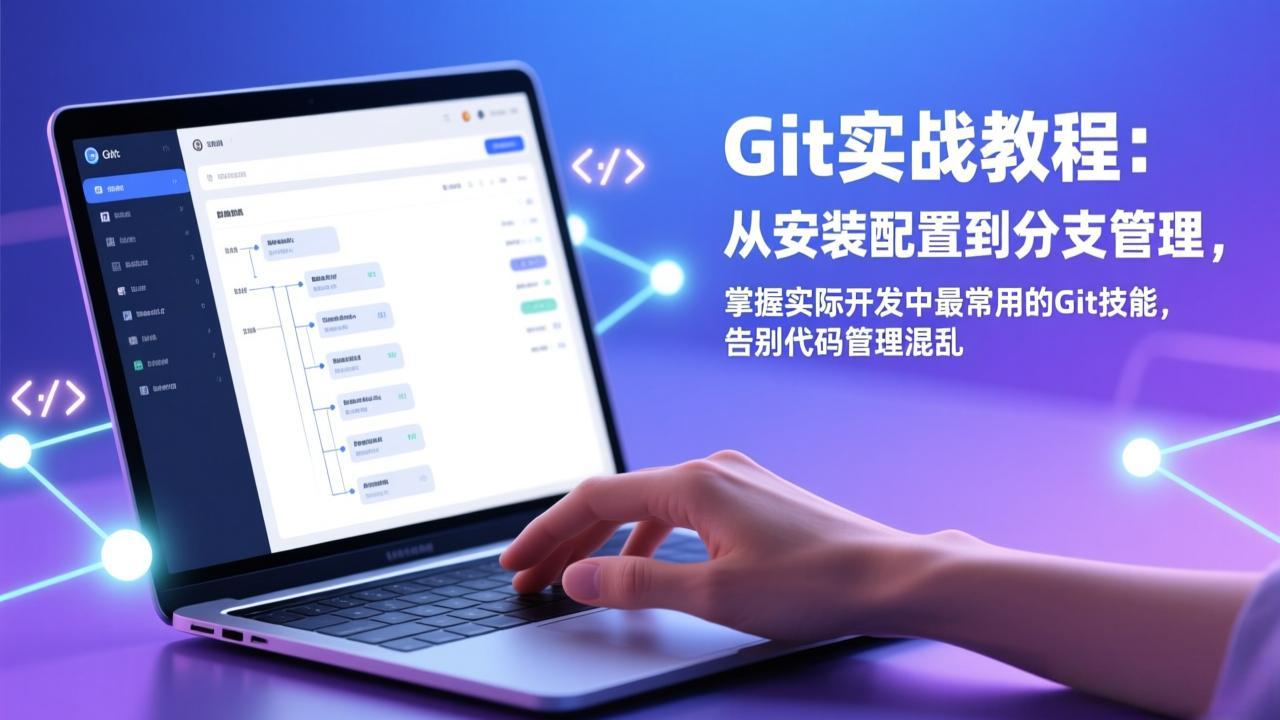 （17513期）Git实战教程：从安装配置到分支管理，掌握实际开发中最常用的Git技能，告别代码管理混乱-云深网创社